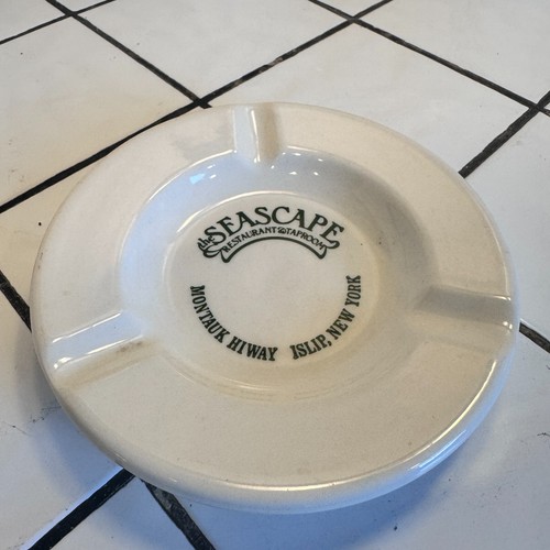 Vtg seascape ashtray - vtg,