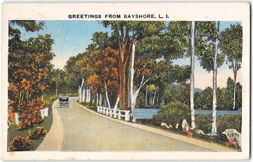 Old car greetings bayshore - old,
