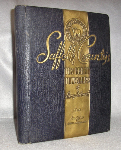 Antique long island book - island,